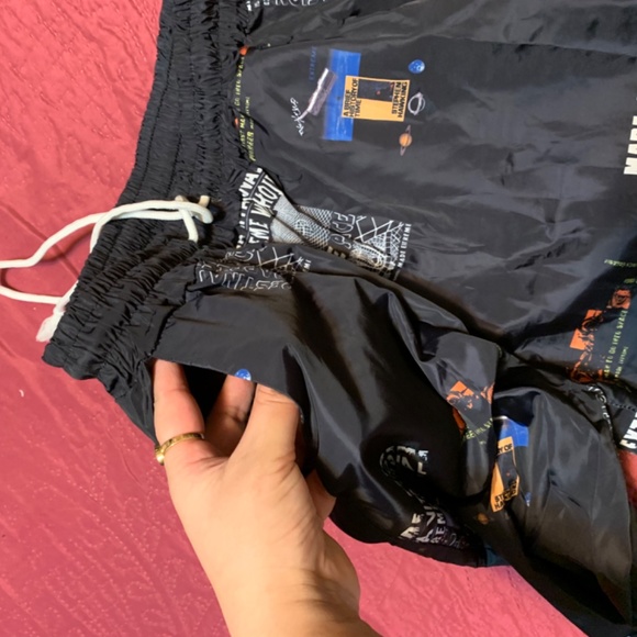 Letter Graphic Drawstring Pants - Picture 7 of 11